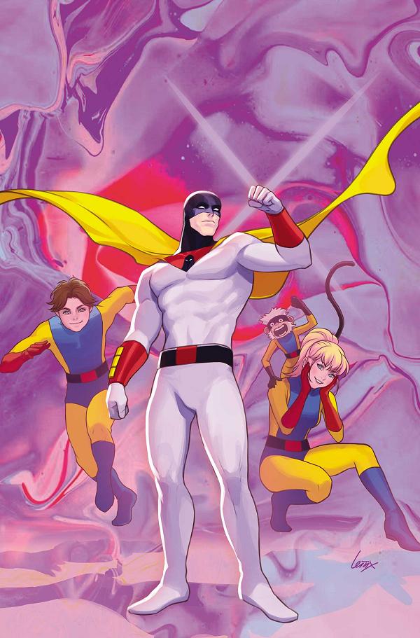 Space Ghost Annual #1 CVR K (ONE SHOT) CVR K INC 1:7 LEIRIX LI K POP HOMAGE VIRGIN cover