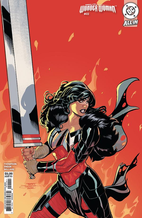 Absolute Wonder Woman #22 CVR B CVR B TERRY DODSON CARD STOCK cover