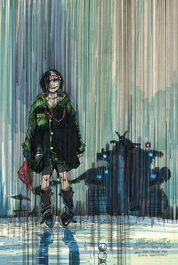 Tank Girl Blue Helmet Summer Special #1 CVR C (ONE SHOT) CVR C JAMIE HEWLETT VIRGIN CARDSTOCK cover