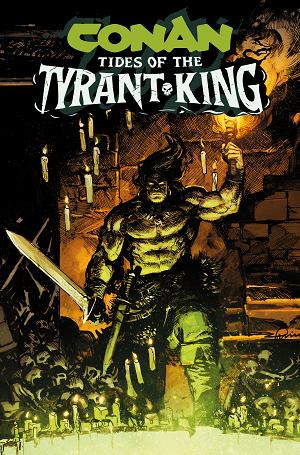 Conan The Barbarian Tides Of The Tyrant King #1 CVR C (OF 4) CVR C GERARDO ZAFFINO cover