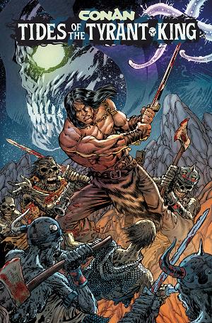 Conan The Barbarian Tides Of The Tyrant King #1 CVR D (OF 4) CVR D JESUS MERINO cover
