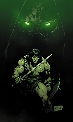 Conan The Barbarian Tides Of The Tyrant King #1 CVR H (OF 4) CVR H ROBERTO DE LA TORRE VIRGIN CARDSTOCK cover
