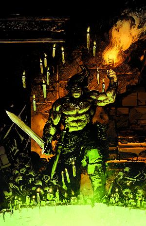 Conan The Barbarian Tides Of The Tyrant King #1 CVR J (OF 4) CVR J GERARDO ZAFFINO VIRGIN CARDSTOCK cover
