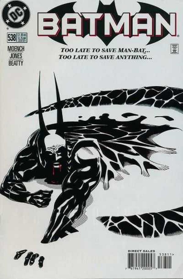 Batman #538 null cover