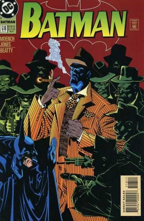 Batman #518 null cover