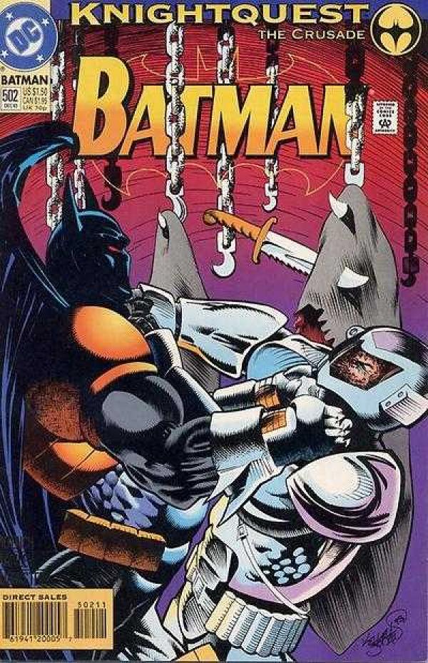 Batman #502 null cover