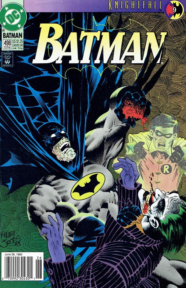 Batman #496 null cover
