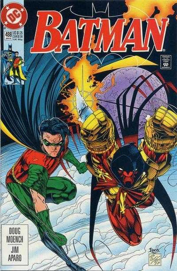 Batman #488 null cover