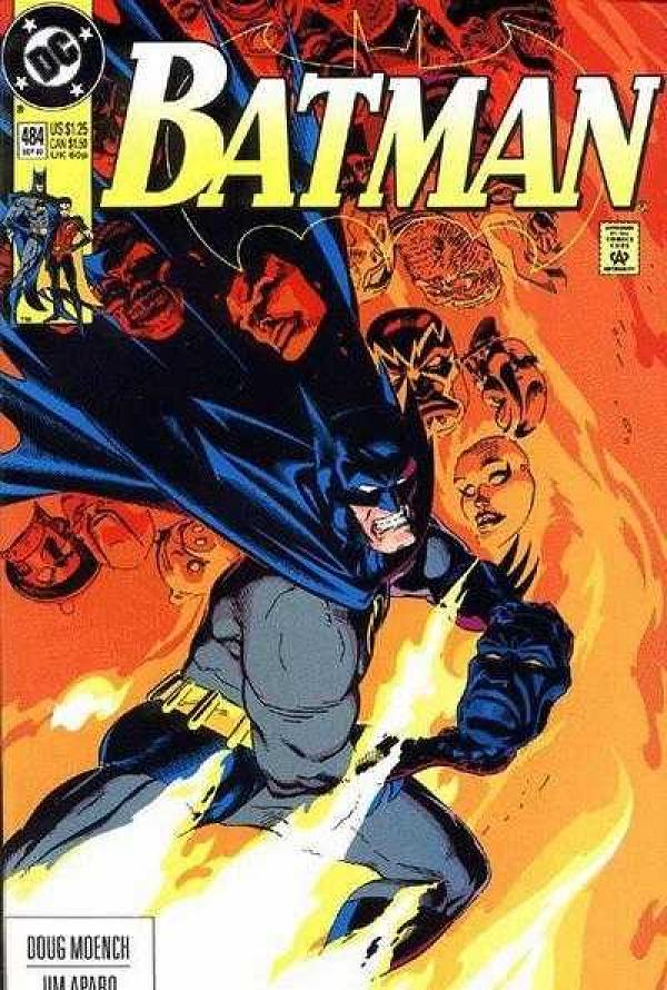 Batman #484 null cover