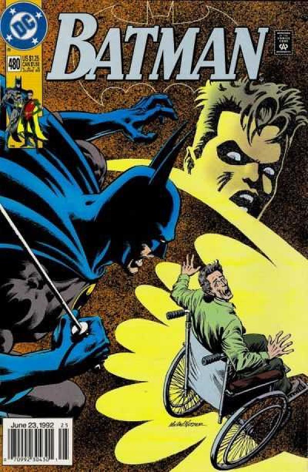Batman #480 null cover