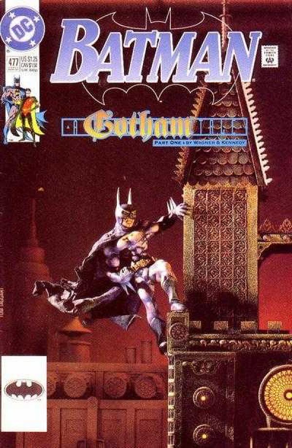 Batman #477 null cover