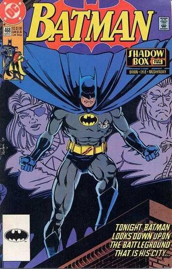 Batman #468 null cover