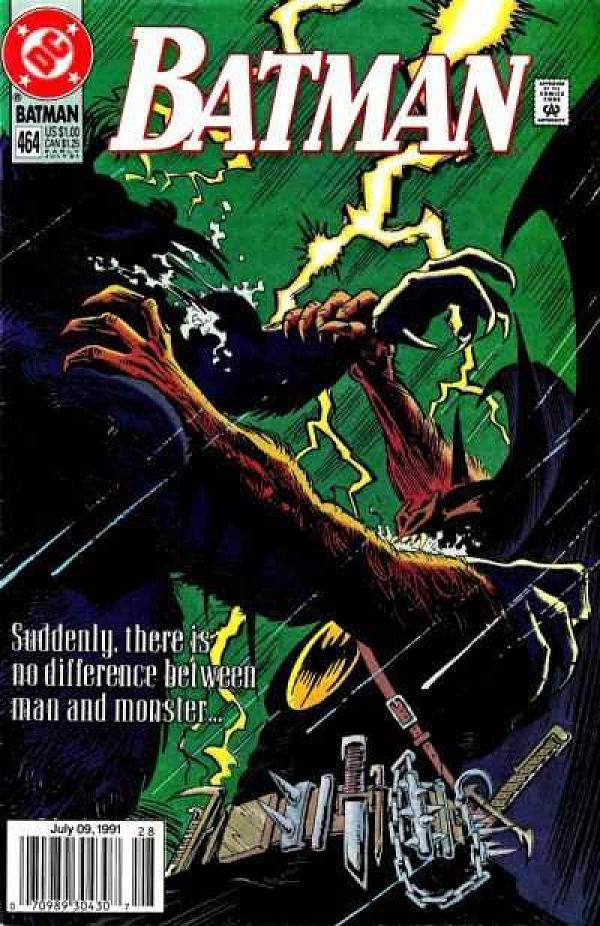 Batman #464 null cover