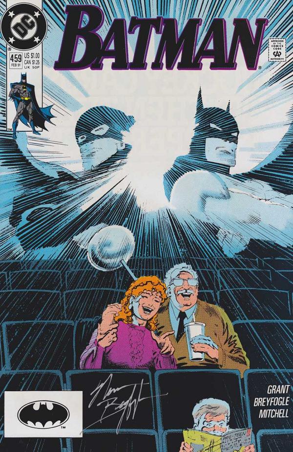 Batman #459 null cover