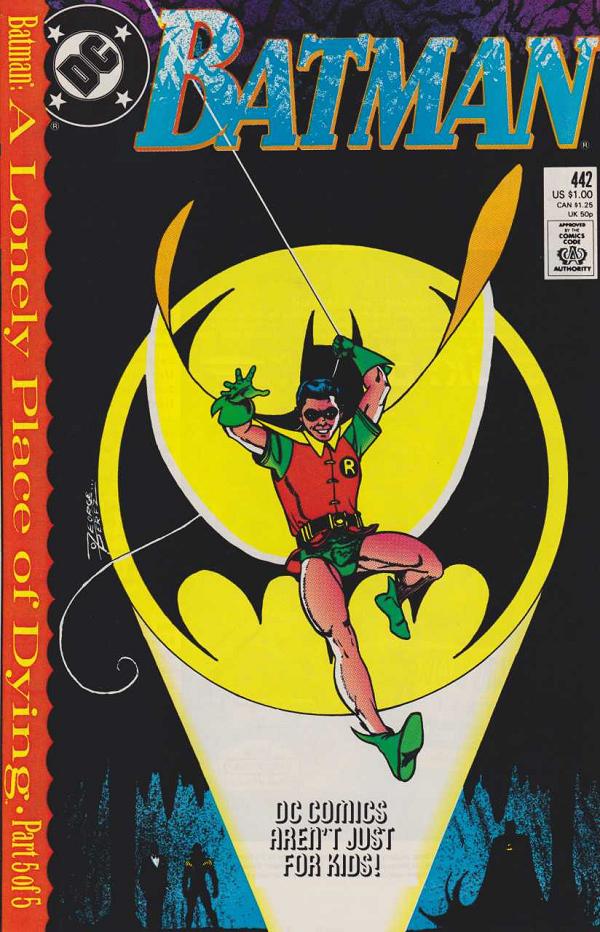 Batman #442 null cover