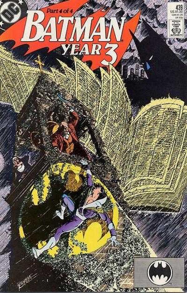 Batman #439 null cover