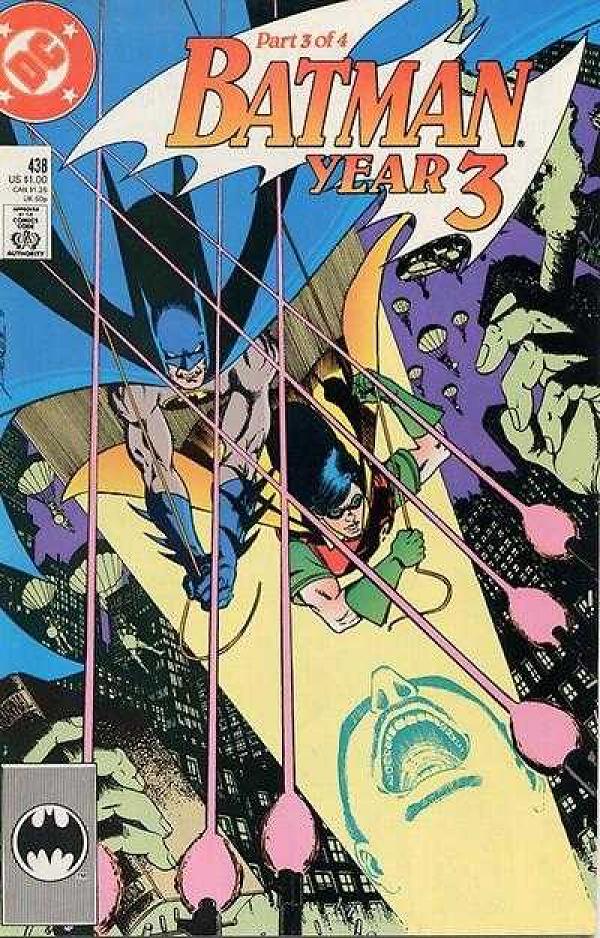 Batman #438 null cover