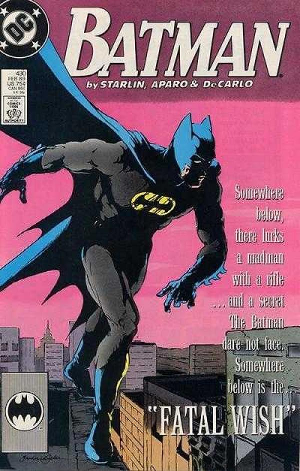 Batman #430 null cover