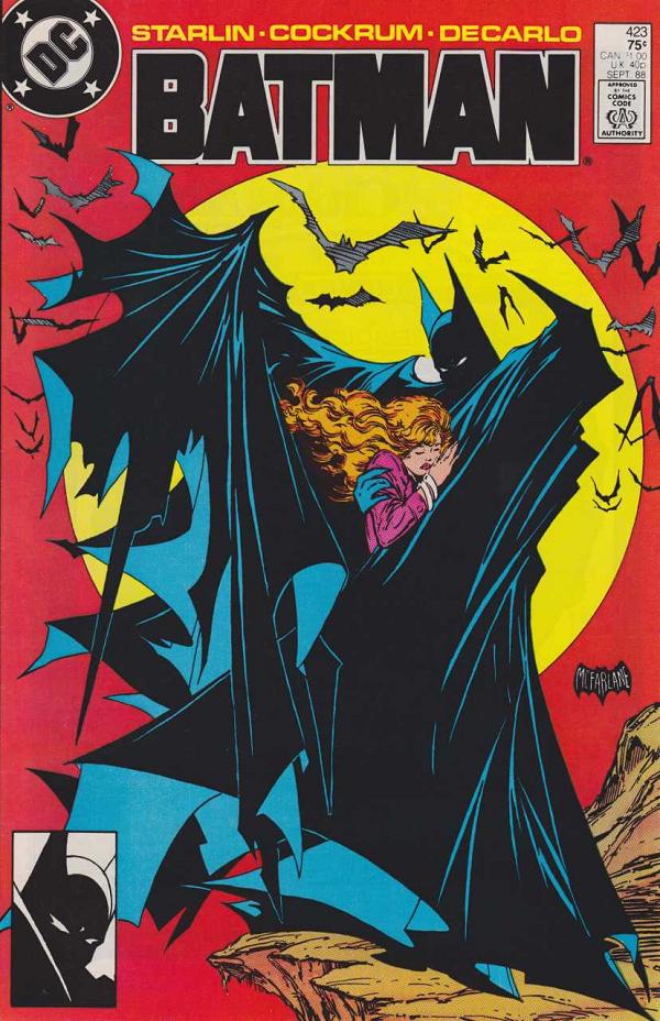 Batman #423 null cover