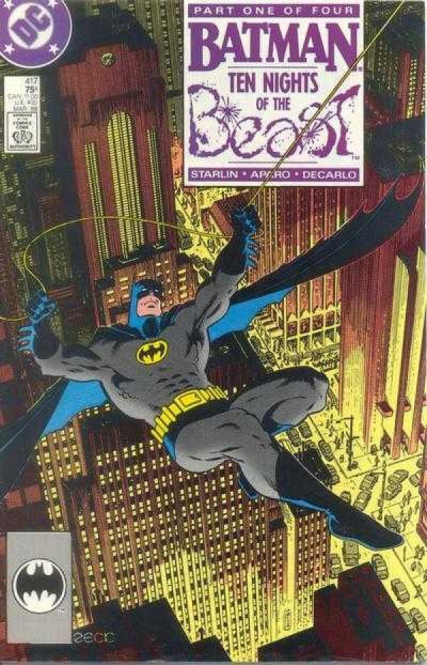 Batman #417 null cover