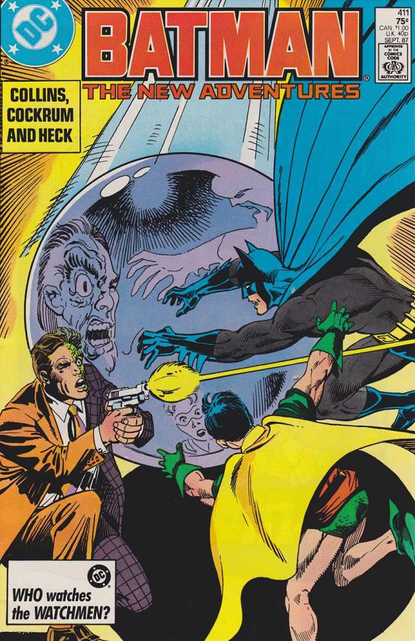 Batman #411 null cover