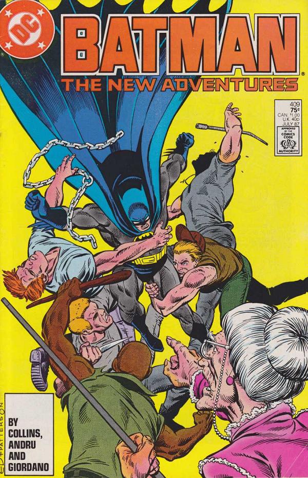 Batman #409 null cover
