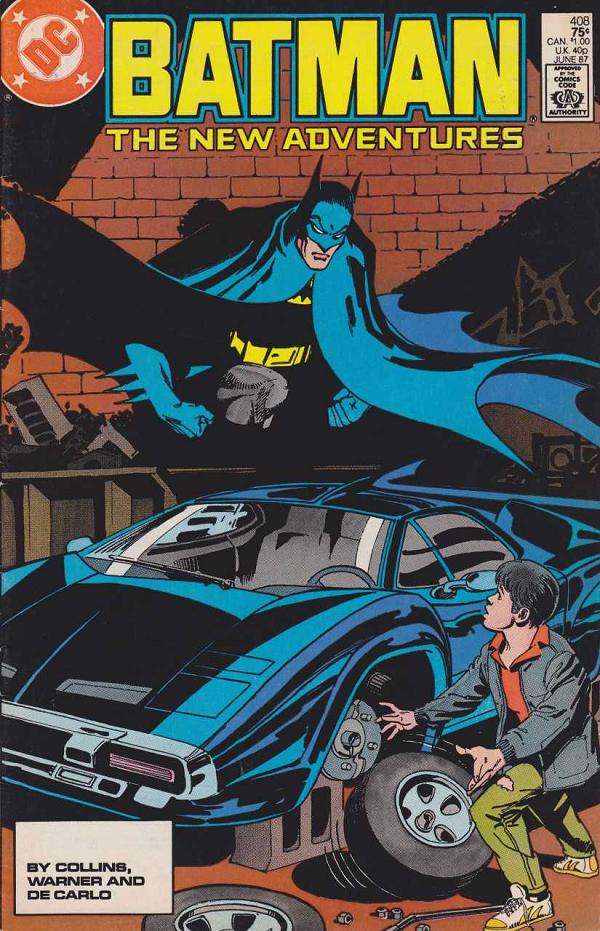 Batman #408 null cover