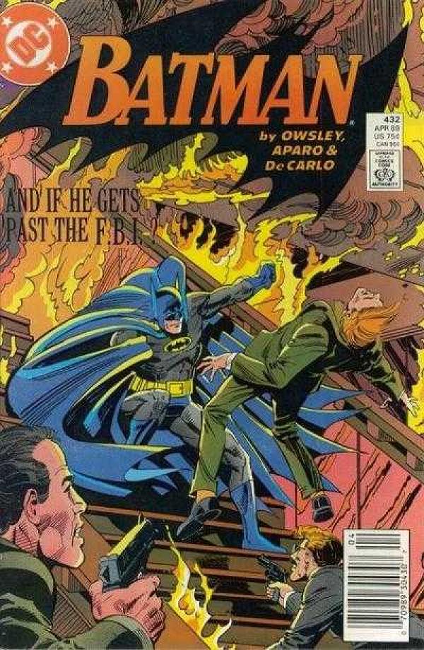 Batman #432 null cover