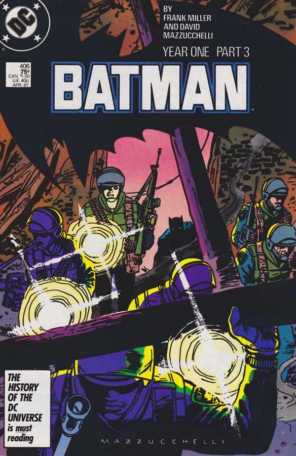 Batman #406 null cover