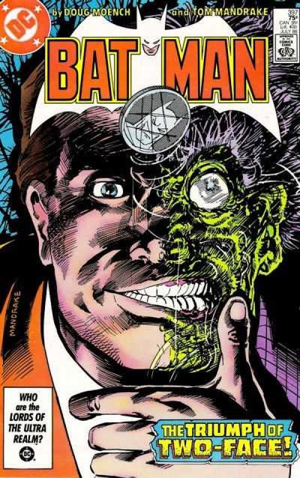Batman #397 null cover