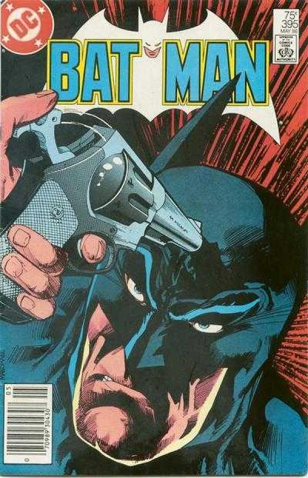 Batman #395 null cover