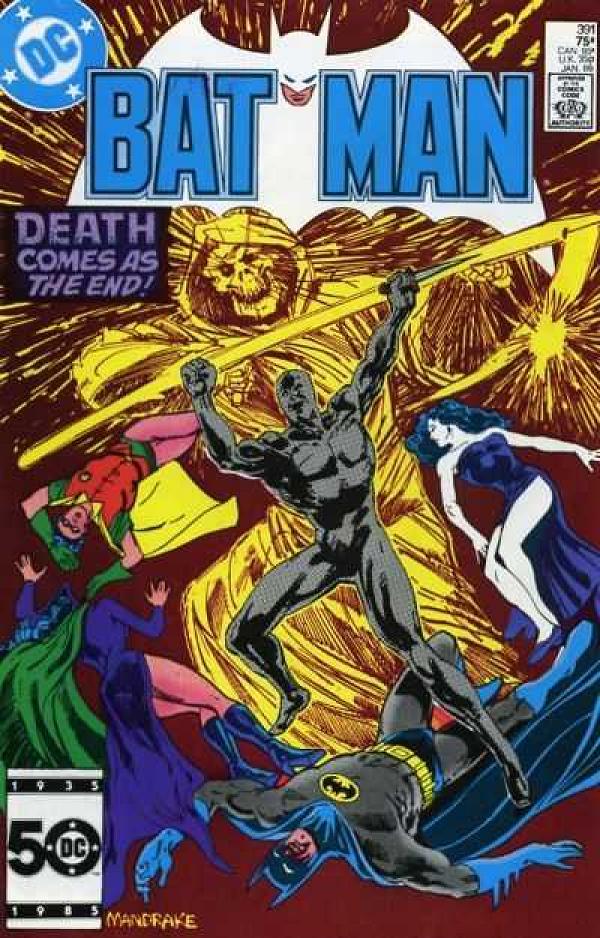 Batman #391 null cover