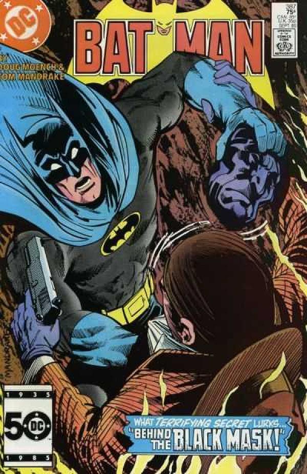 Batman #387 null cover