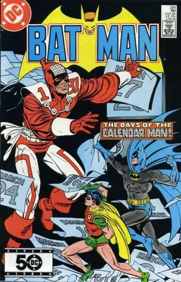 Batman #384 null cover