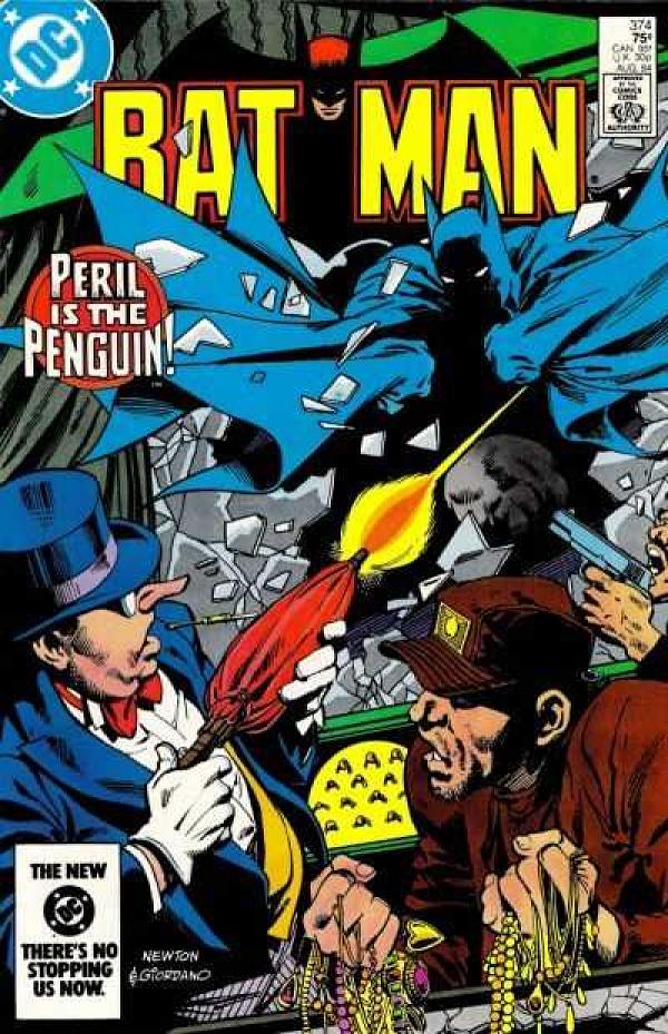 Batman #374 null cover