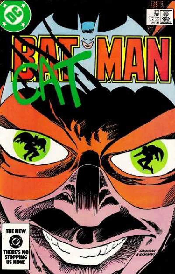 Batman #371 null cover
