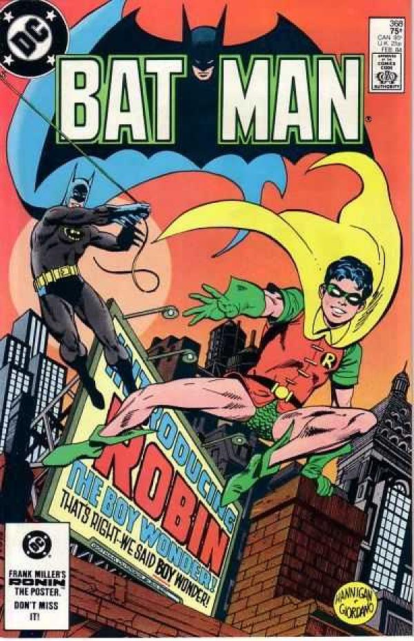 Batman #368 null cover