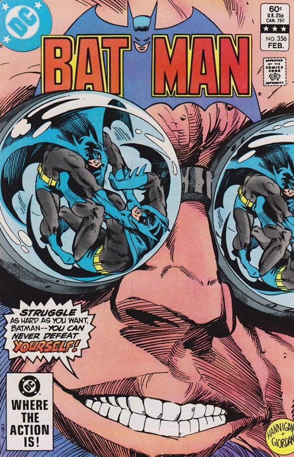 Batman #356 null cover