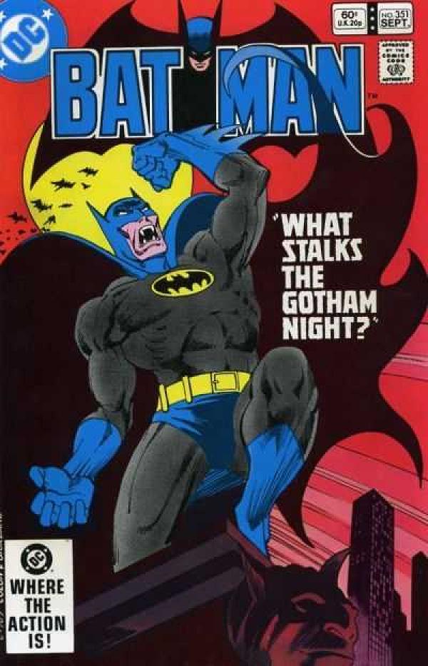 Batman #351 null cover