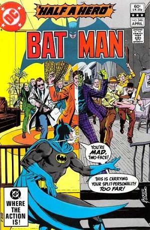 Batman #346 null cover