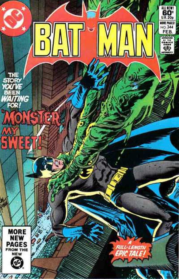 Batman #344 null cover