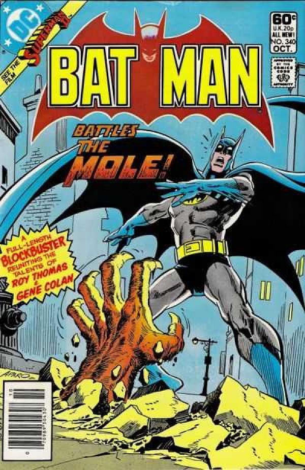 Batman #340 null cover