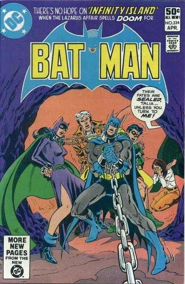 Batman #334 null cover