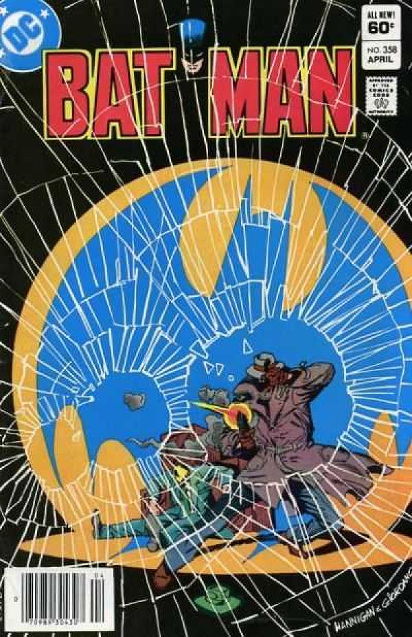Batman #358 null cover