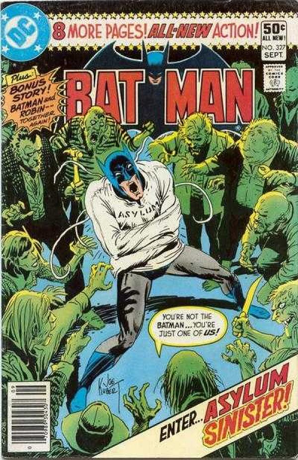 Batman #327 null cover