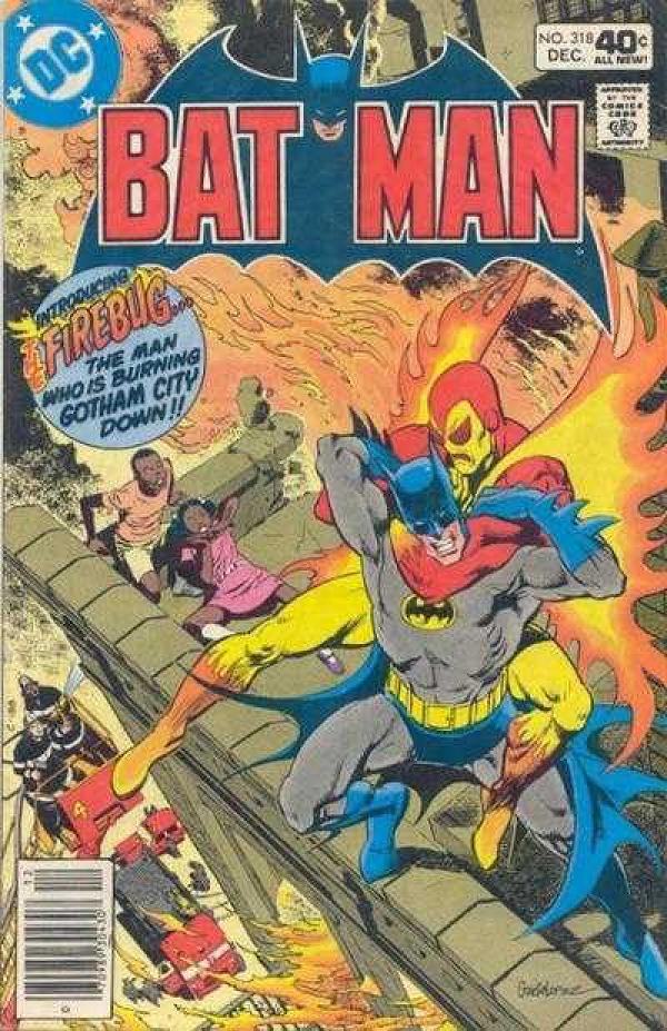 Batman #318 null cover
