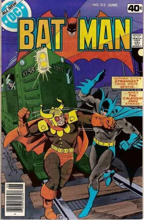 Batman #312 null cover