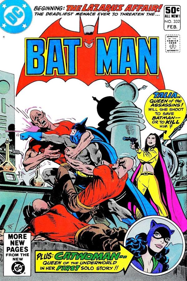 Batman #332 null cover
