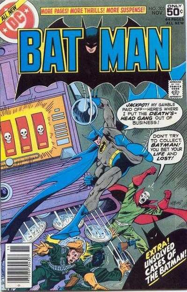 Batman #305 null cover