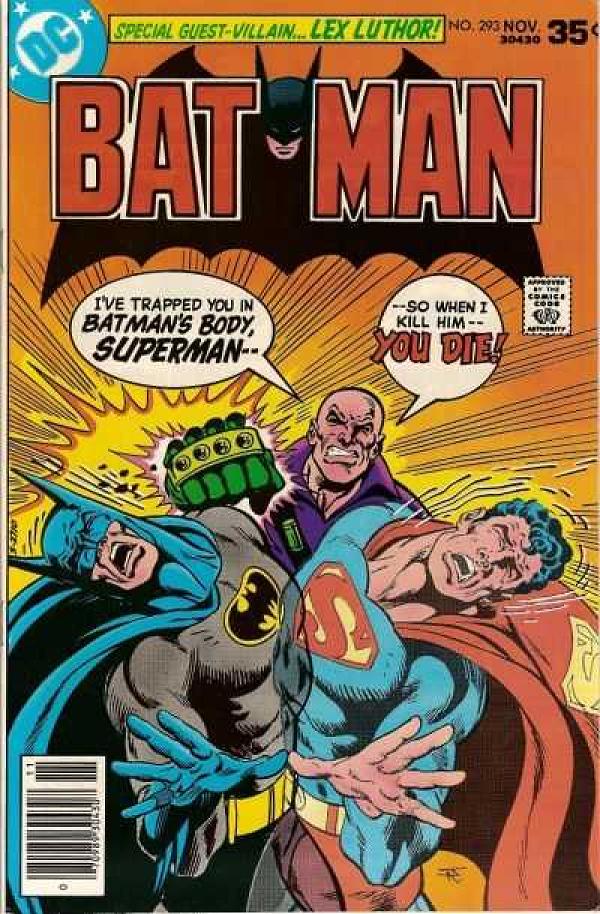 Batman #293 null cover